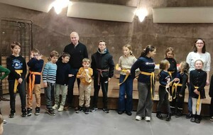 remise des ceintures et apéro de Noël 