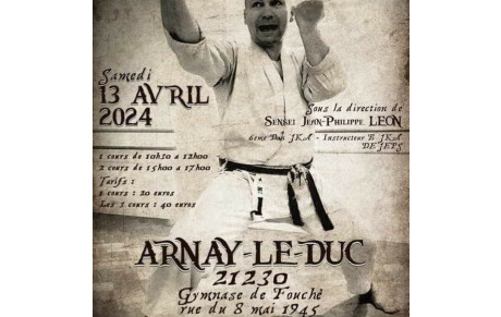 stage du 13 avril à Arnay le Duc, organisé par Lucas avec JP LEON😉