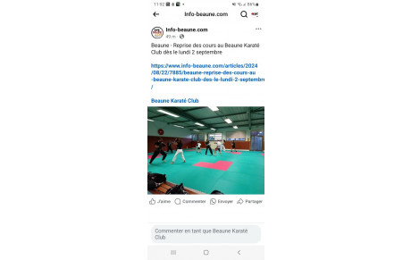 article dans info Beaune  à consulter 