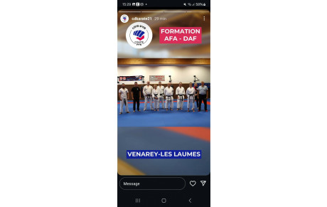 Jean Gabriel à la formation DAF 