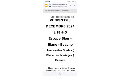 remise des récompenses 2024, office des sports Beaune